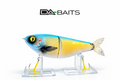 Swimbait Typ: WackleX Typ 1 in Gold Mafiosi