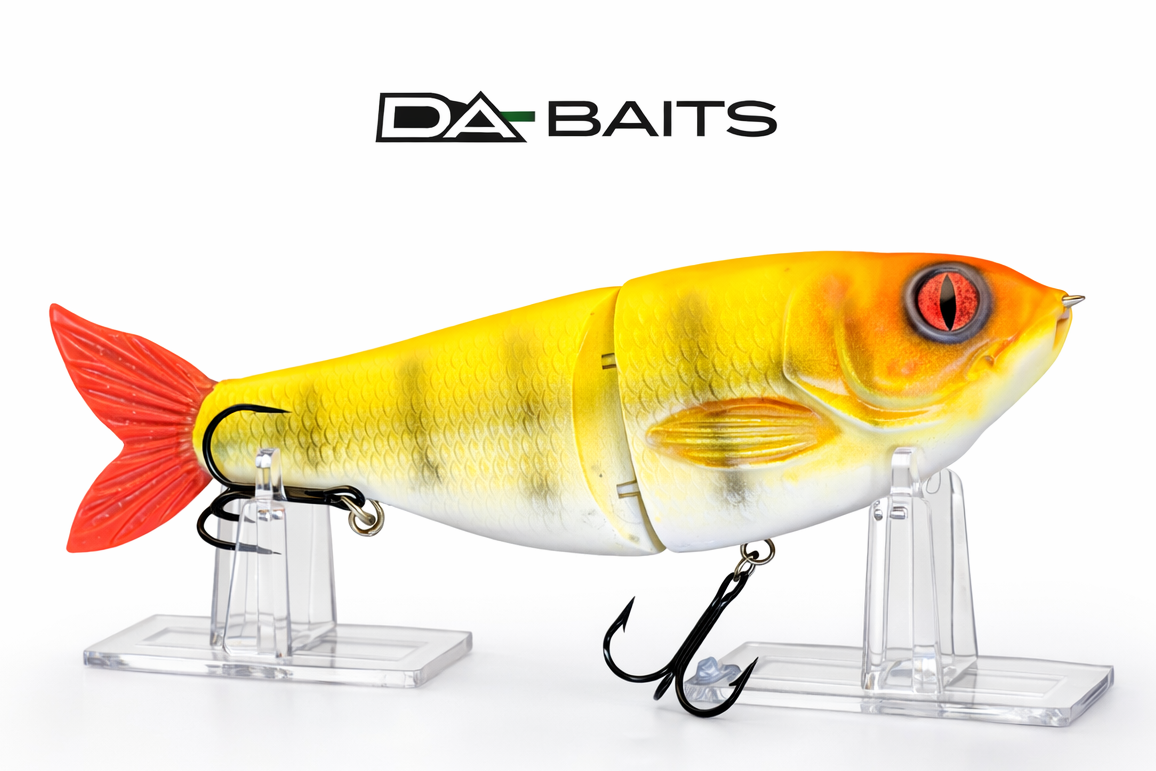 Swimbait Typ: WackleX Typ 1 in Orange/Yellow Snack