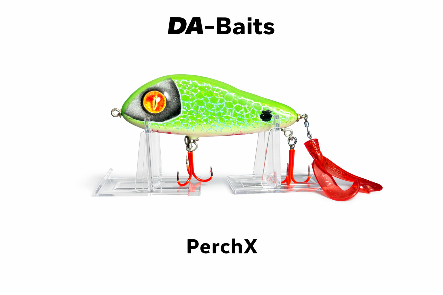 Jerkbait PerchX in Green Fire (2026 Color)